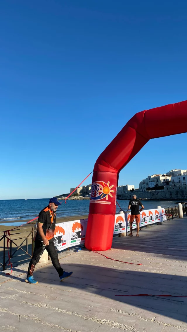 Setting up the arena in the most scenic spot 🌅🌊🇮🇹 

The stage in Vieste of 5 Days Puglia 2024 is officially in the books! We couldn’t have asked for a more stunning location to kick things off. We hope every step brought a smile to your face! 😄

Tomorrow, we’re taking things to the next level in the mystical Foresta Umbra. See you on the starting line! 💥 

#Gargano #ForestaUmbra #adventure #orienteering