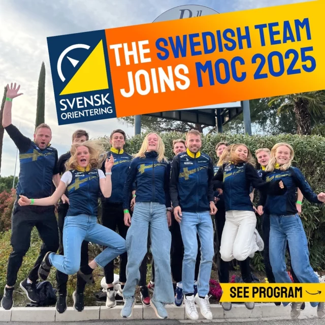 The Swedish national orienteering team has just confirmed their participation in the MOC Camp & Championship 2025, taking place from March 18-23 in Puglia and Basilicata.

Would you like to join us too? Check the program and deadlines on our website (link in bio)!