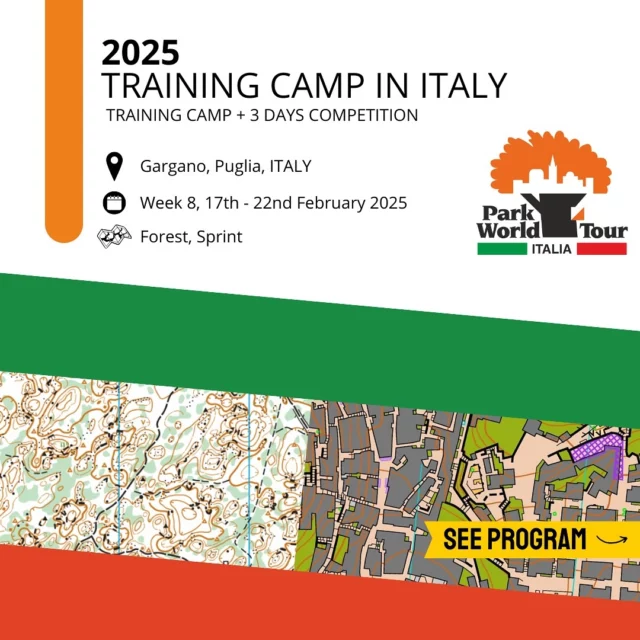 Ready to test your skills? This February, Park World Tour Italia invites you to Gargano for a unique orienteering experience! Join the training camp and train in the Umbra Forest and the charming alleys of historic towns along the Apulian coast. From February 20th to 22nd, participate in dedicated races and feel the thrill of competition as you gear up for the new race season!

Discover more and secure your spot on the official website! (link in bio) 

#orienteering #pwtitalia